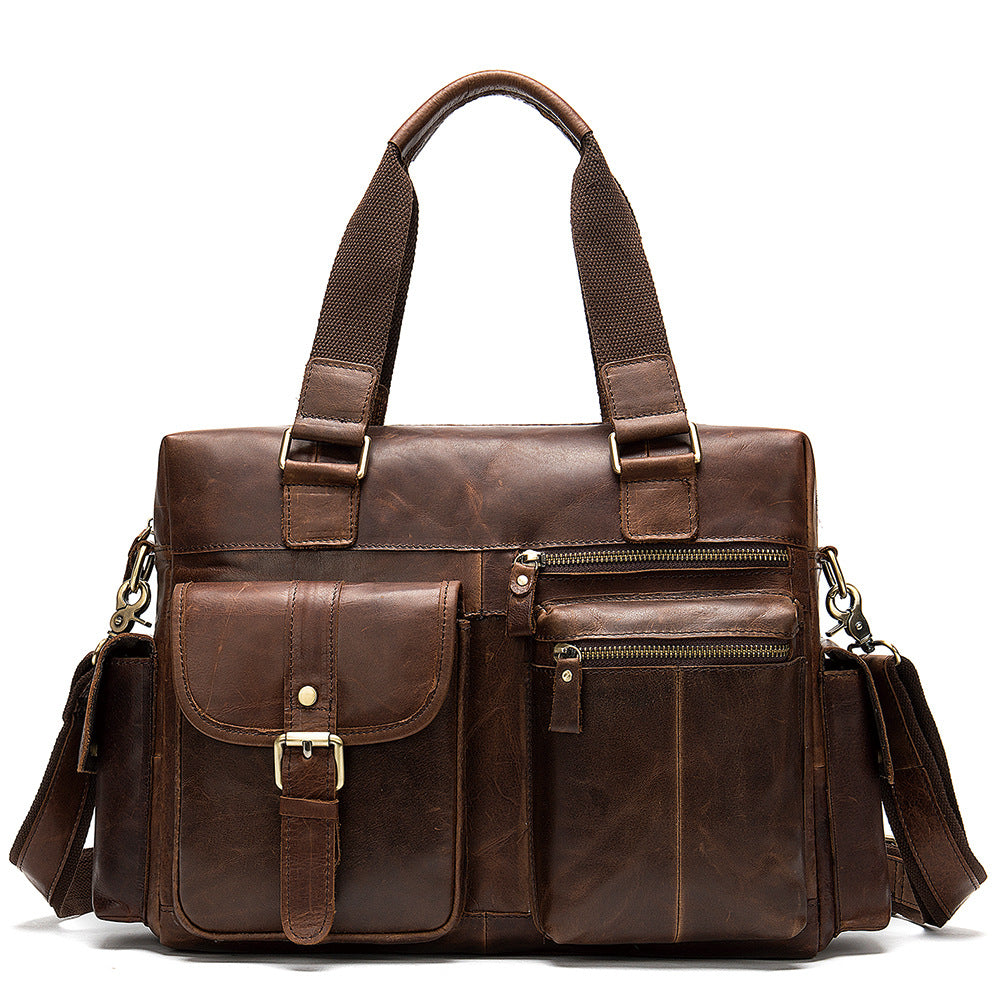 Retro-Reisetasche aus Leder | LuxeStyle