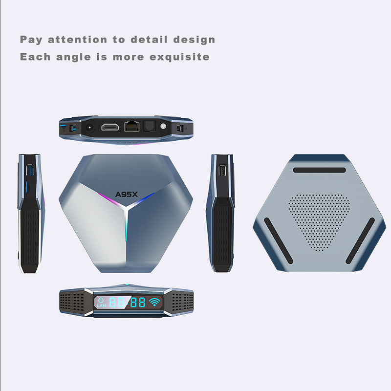 8K Android TV Box mit Dual-Band Wifi