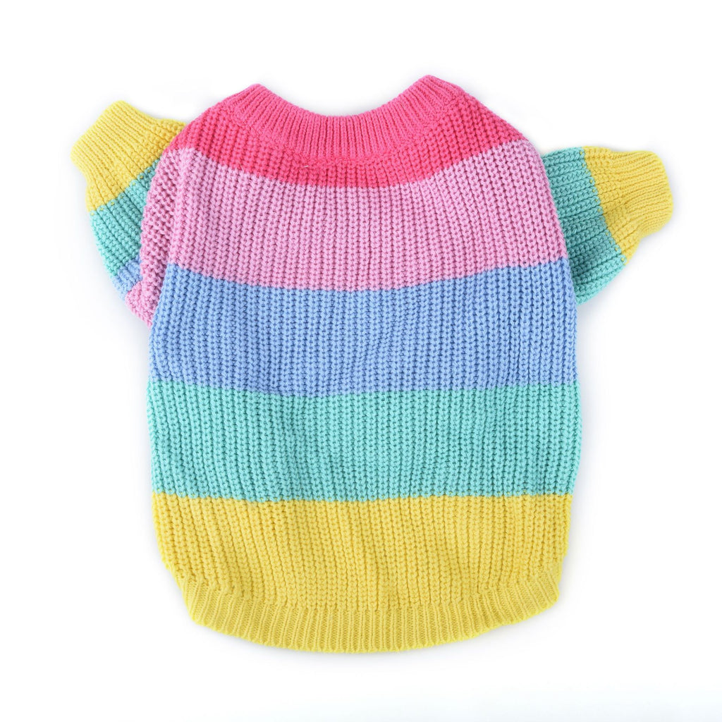 Wollpullover für Hund – Regenbogen, Grösse S–XXL – Bild 4 | LuxeStyle