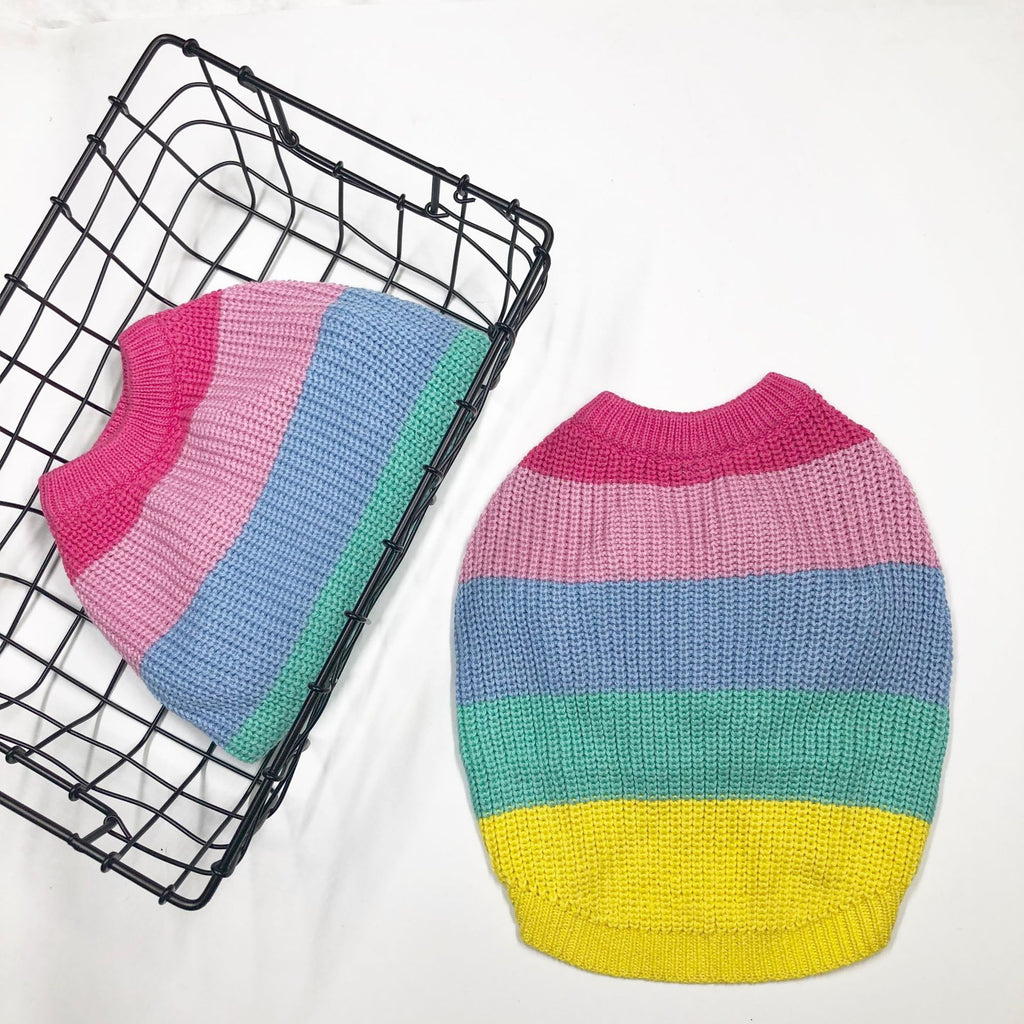 Wollpullover für Hund – Regenbogen, Grösse S–XXL – Bild 6 | LuxeStyle
