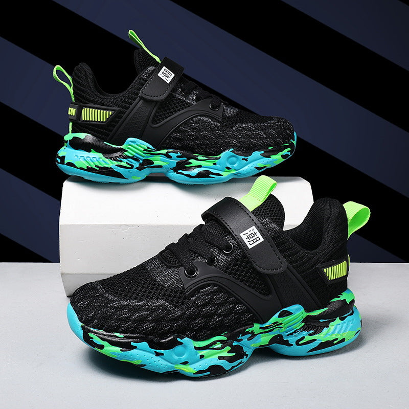 Atmungsaktive Sportschuhe für Jungen mit Klettverschluss – Bild 5 | LuxeStyle