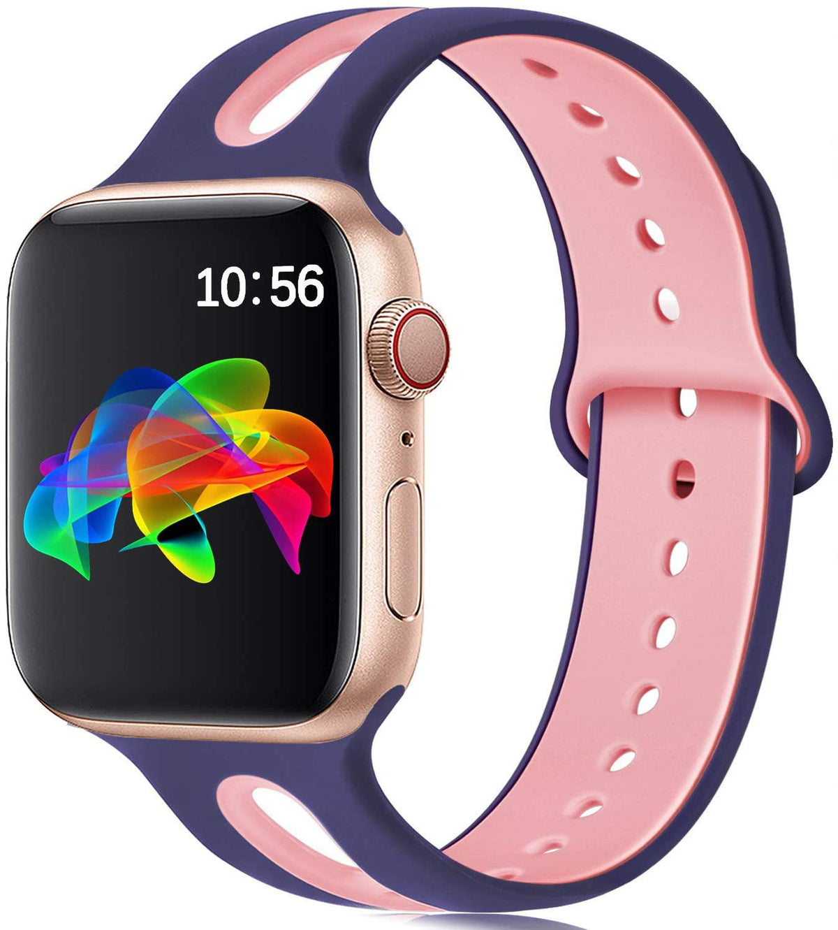 Silikonarmband für Apple Watch – 6 Löcher – Bild 9 | LuxeStyle