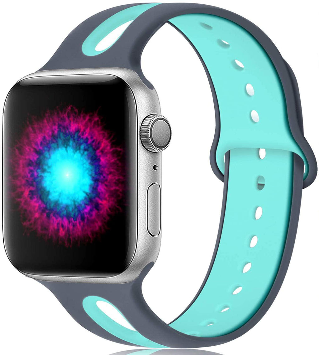 Silikonarmband für Apple Watch – 6 Löcher | LuxeStyle