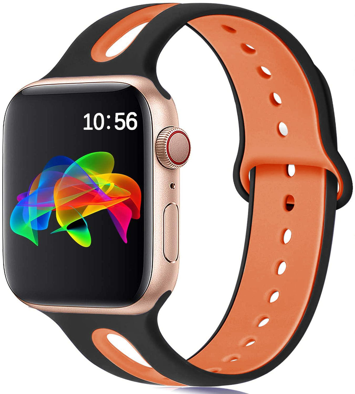Silikonarmband für Apple Watch – 6 Löcher – Bild 12 | LuxeStyle