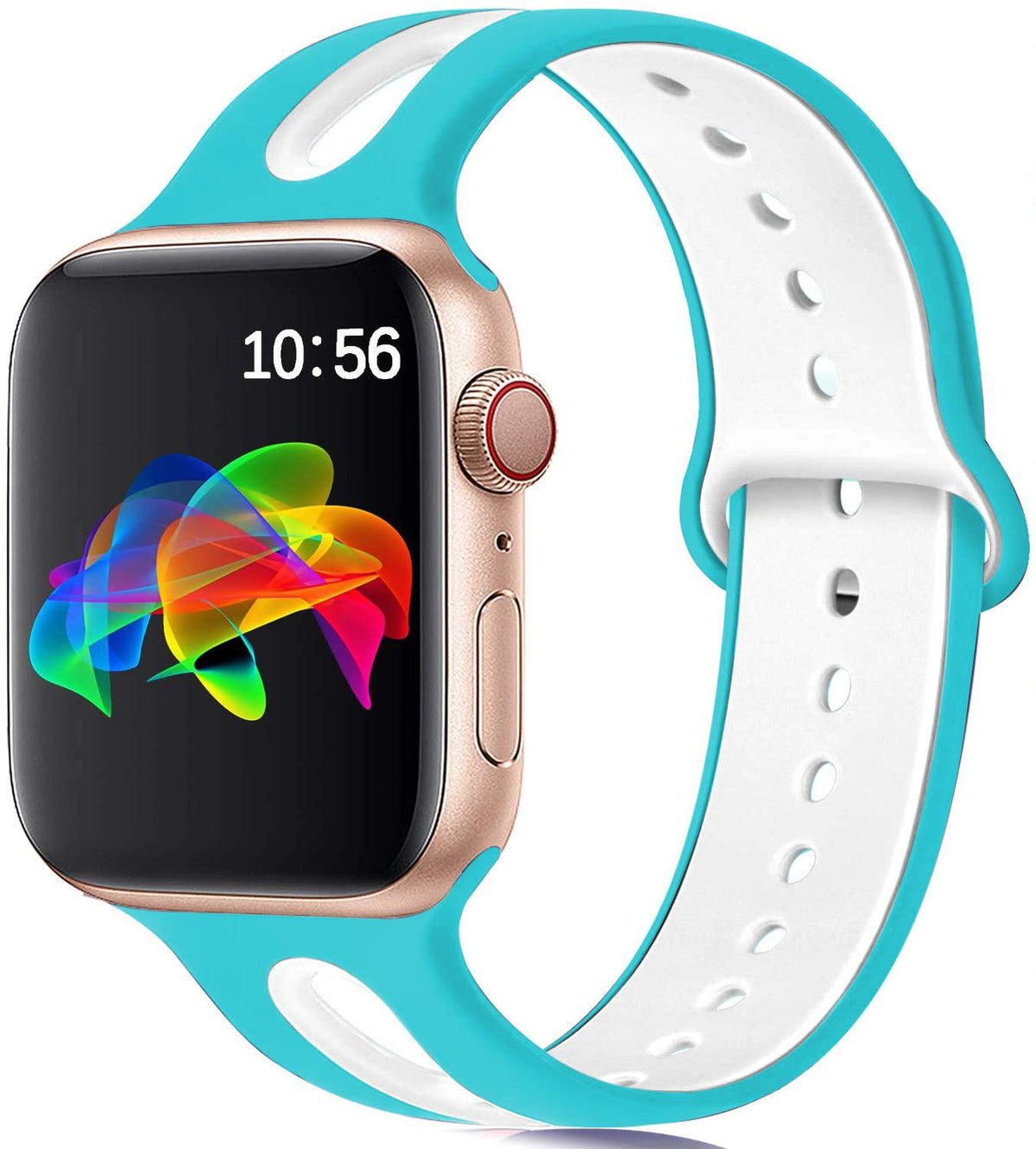 Silikonarmband für Apple Watch – 6 Löcher – Bild 7 | LuxeStyle