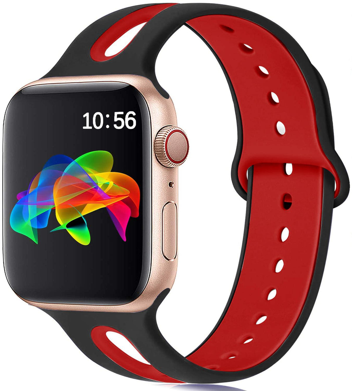 Silikonarmband für Apple Watch – 6 Löcher – Bild 11 | LuxeStyle