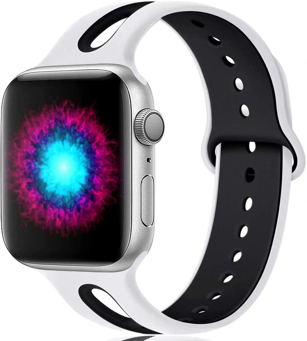 Silikonarmband für Apple Watch – 6 Löcher – Bild 17 | LuxeStyle