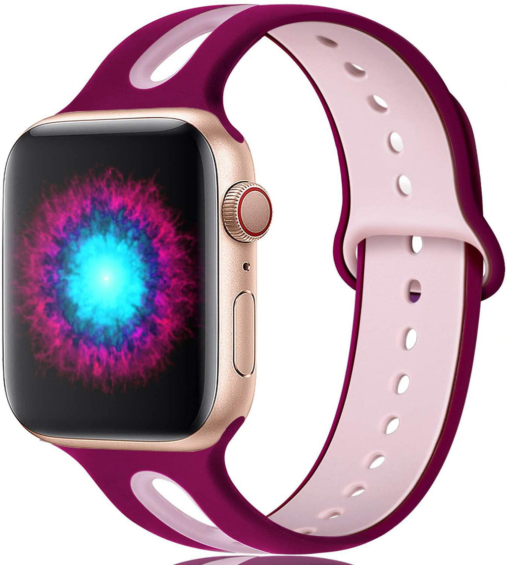 Silikonarmband für Apple Watch – 6 Löcher – Bild 4 | LuxeStyle
