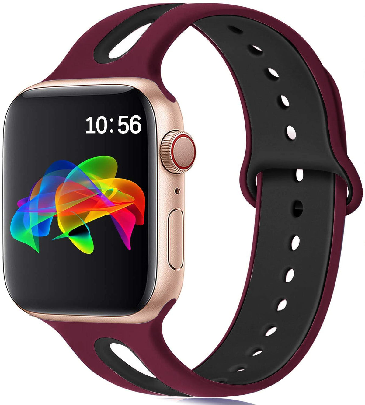 Silikonarmband für Apple Watch – 6 Löcher – Bild 14 | LuxeStyle