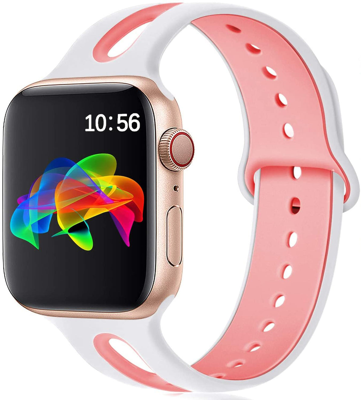 Silikonarmband für Apple Watch – 6 Löcher – Bild 5 | LuxeStyle