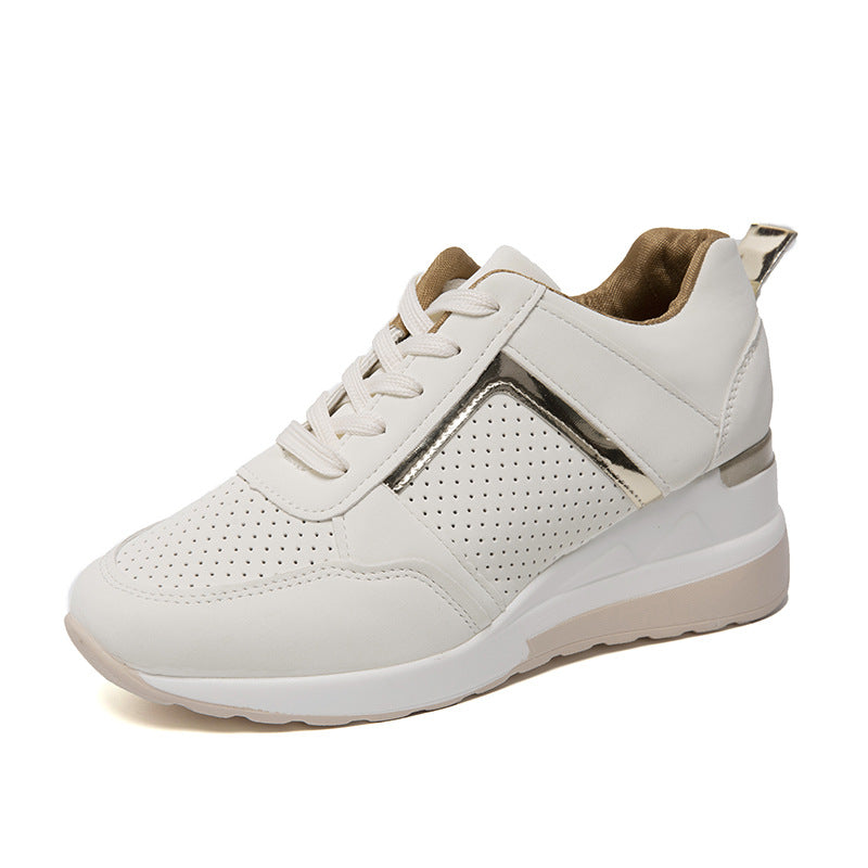 Plateau-Sneakers mit Keilabsatz – Bild 4 | LuxeStyle