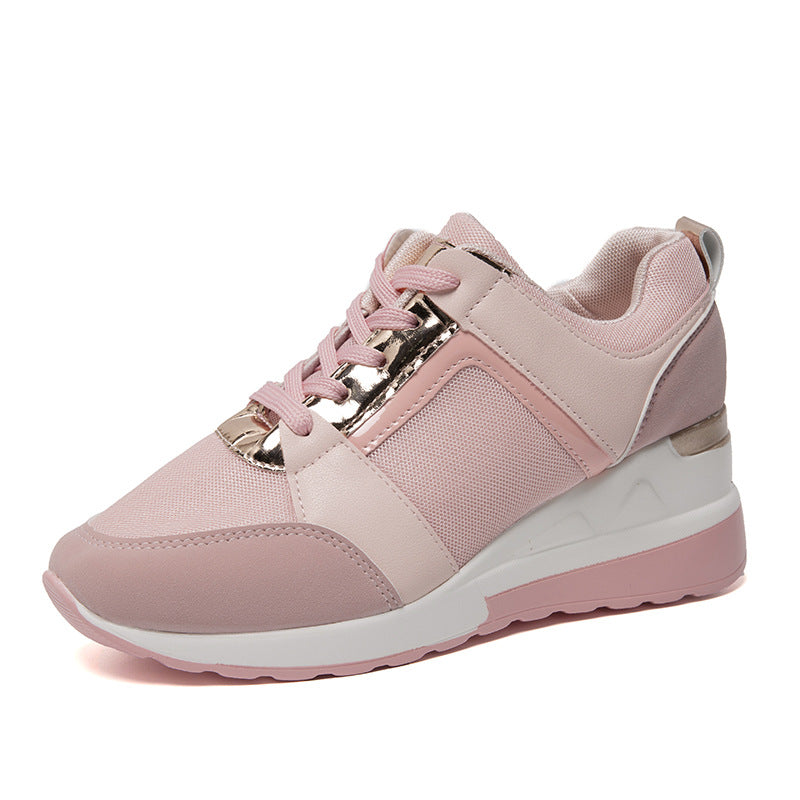 Plateau-Sneakers mit Keilabsatz – Bild 1 | LuxeStyle