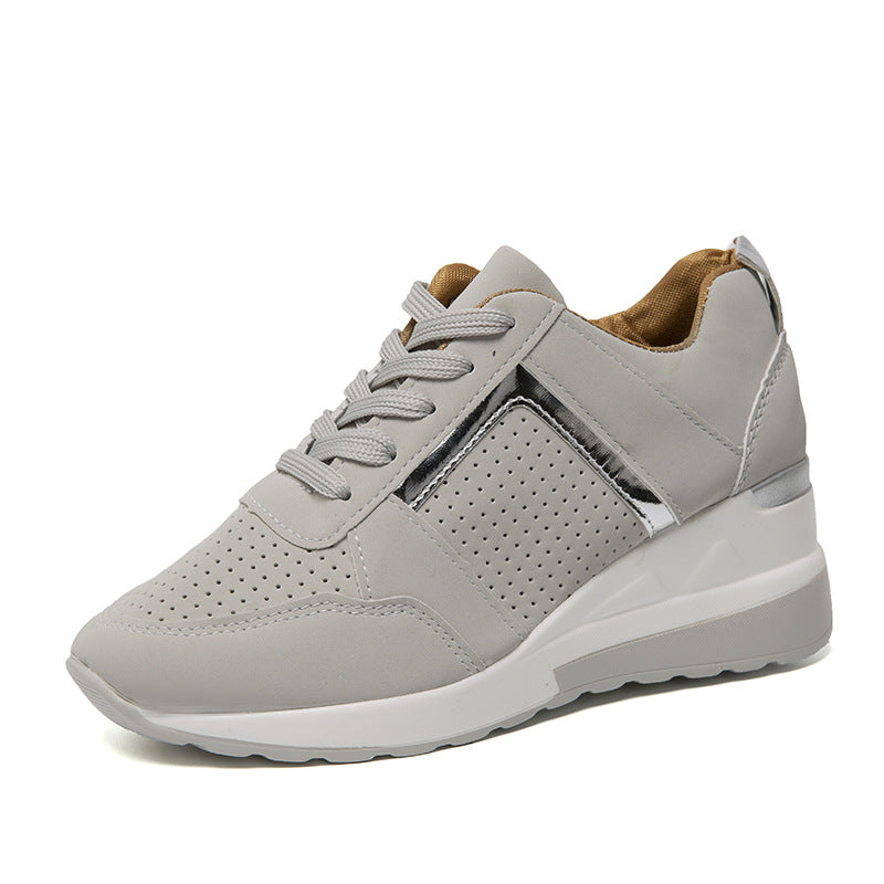 Plateau-Sneakers mit Keilabsatz – Bild 6 | LuxeStyle