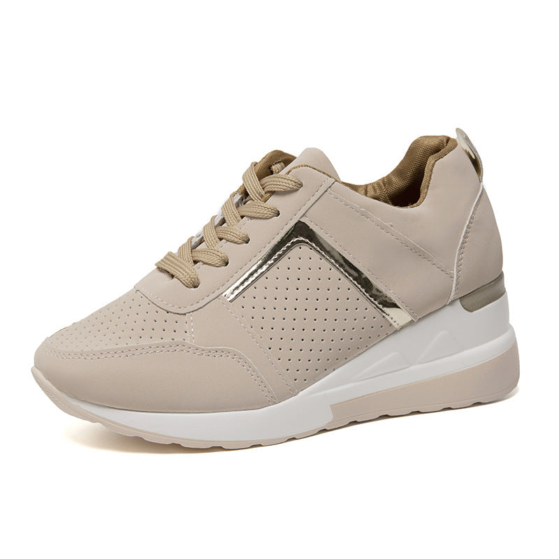 Plateau-Sneakers mit Keilabsatz – Bild 7 | LuxeStyle