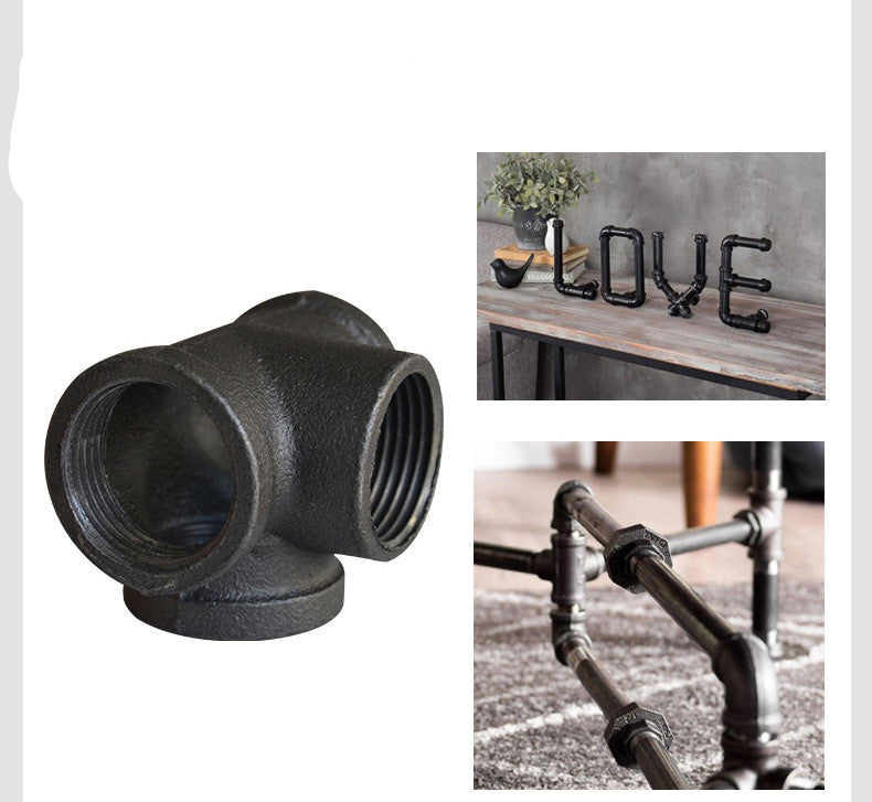 Vierweg-Eckverbinder aus Temperguss | LuxeStyle