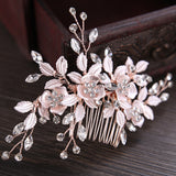 Farbe: Roségold Blumen