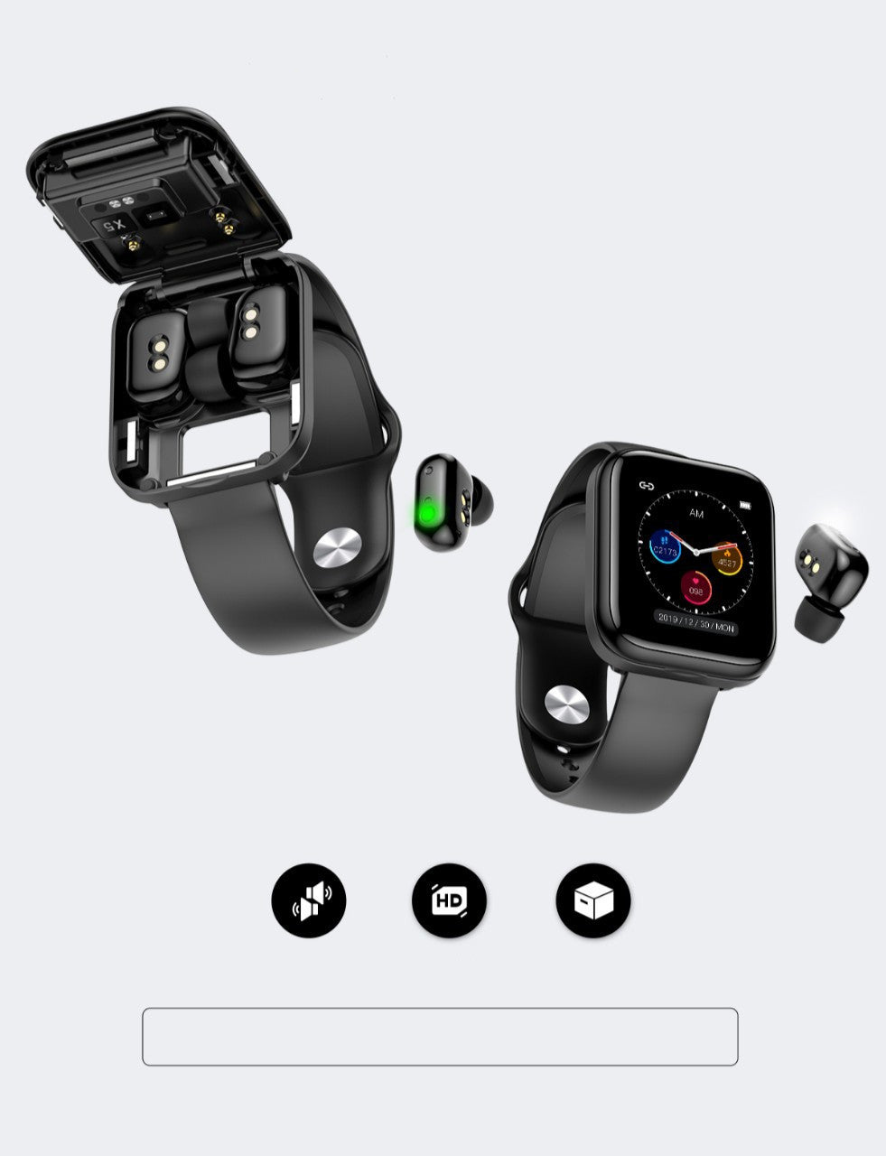 TWS Headset Armband 2-in-1 Smartwatch – Bild 3 | LuxeStyle