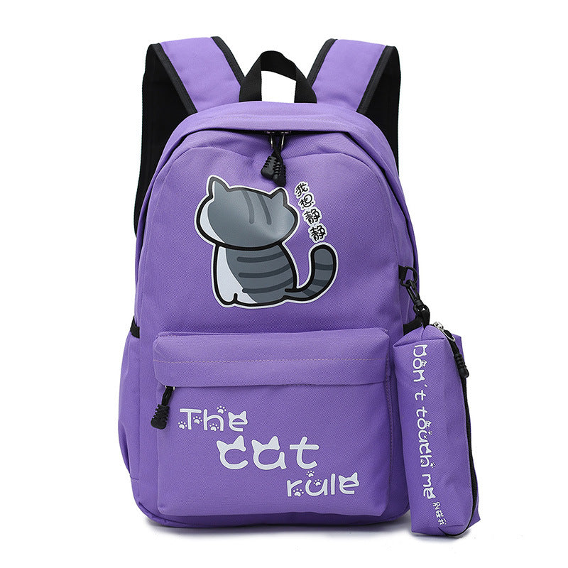 Rucksack mit Katzenmotiv – Bild 7 | LuxeStyle