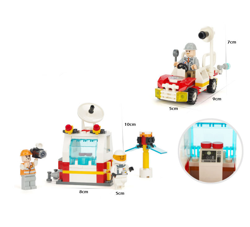 Weltraum-Shuttle Bausteine-Set – Bild 5 | LuxeStyle