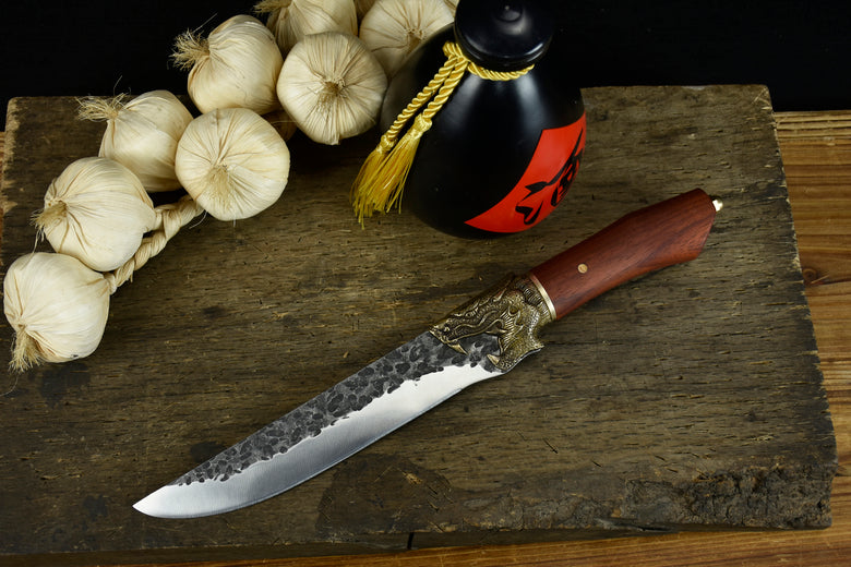 Chilong Knochenmesser mit Mahagonigriff – Bild 5 | LuxeStyle