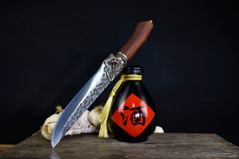 Chilong Knochenmesser mit Mahagonigriff – Bild 3 | LuxeStyle
