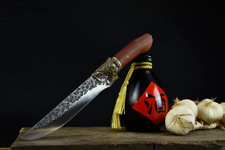 Chilong Knochenmesser mit Mahagonigriff – Bild 4 | LuxeStyle