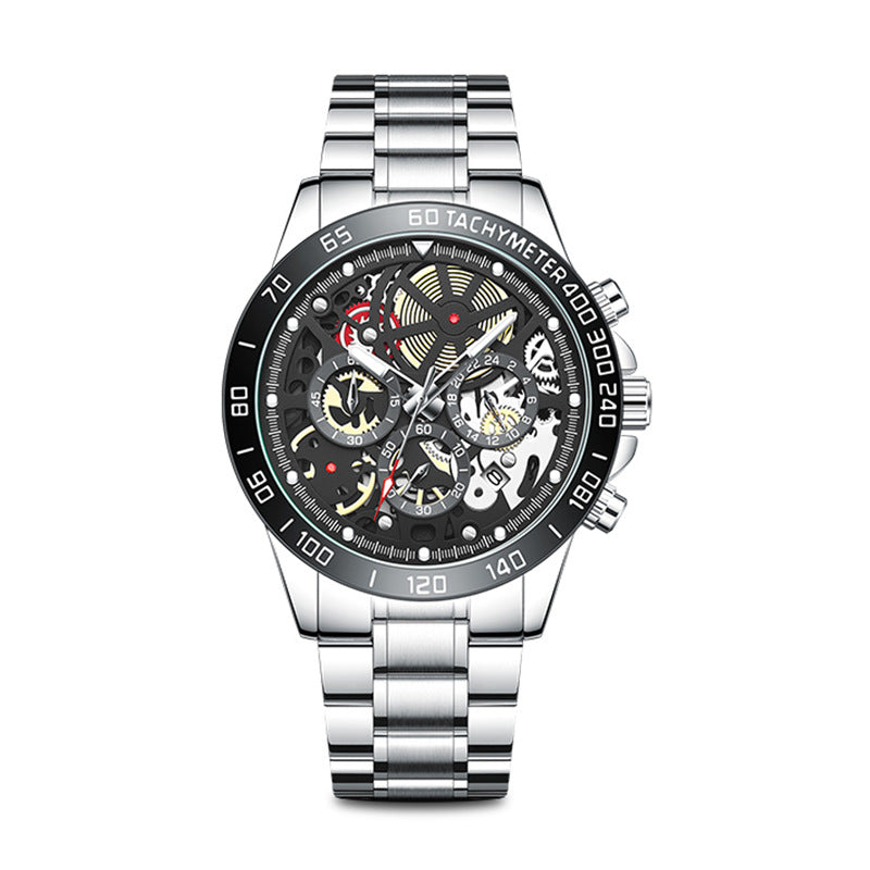 Quarz-Herrenuhr mit Chronograph – Bild 6 | LuxeStyle