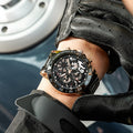Quarz-Herrenuhr mit Chronograph | LuxeStyle