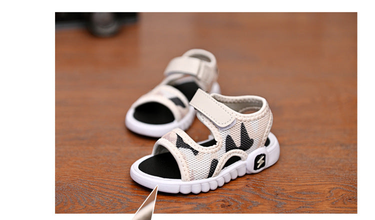 Leichte Kinder-Sandalen mit Klettverschluss | LuxeStyle