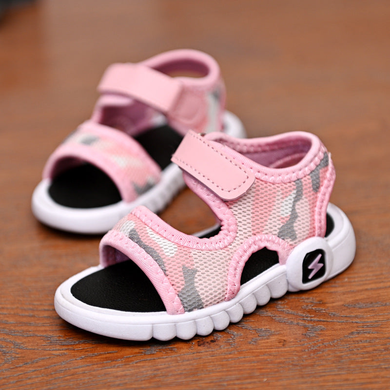 Leichte Kinder-Sandalen mit Klettverschluss – Bild 3 | LuxeStyle