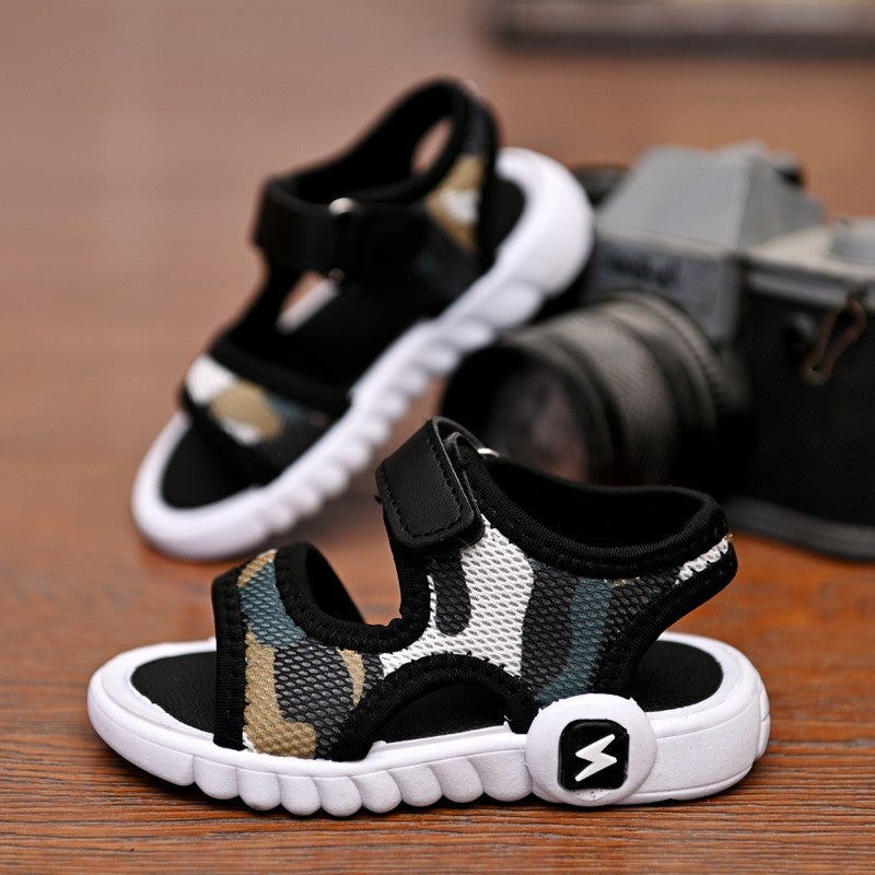 Leichte Kinder-Sandalen mit Klettverschluss – Bild 5 | LuxeStyle