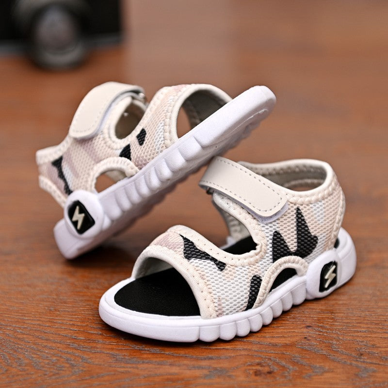 Leichte Kinder-Sandalen mit Klettverschluss – Bild 4 | LuxeStyle