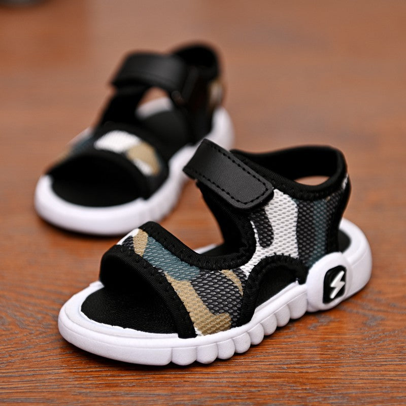 Leichte Kinder-Sandalen mit Klettverschluss – Bild 1 | LuxeStyle