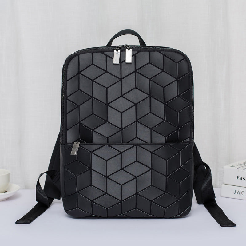 Geometrischer Diamant Rucksack – Bild 2 | LuxeStyle