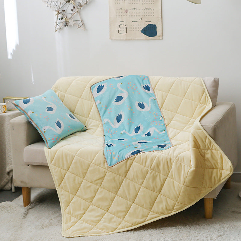 Kristall Samt Kissen und Decke – Bild 9 | LuxeStyle