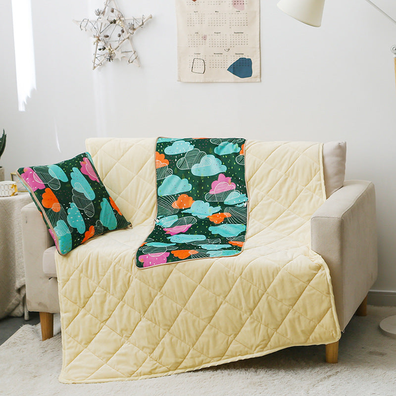 Kristall Samt Kissen und Decke – Bild 2 | LuxeStyle