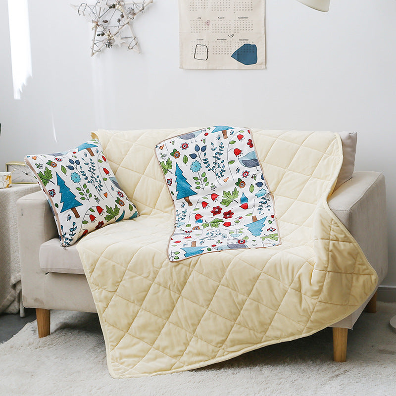 Kristall Samt Kissen und Decke – Bild 3 | LuxeStyle