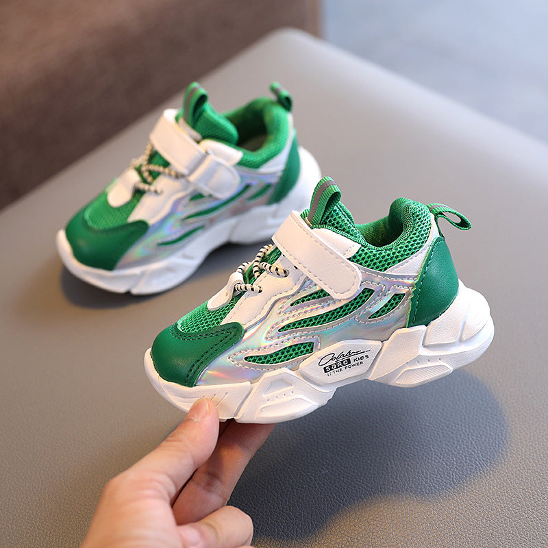 Reflektierende Kinder-Freizeitschuhe mit Klettverschluss – Bild 4 | LuxeStyle