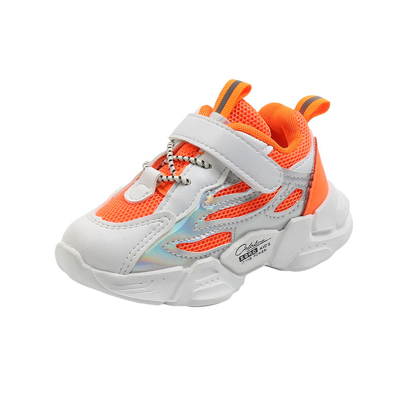 Reflektierende Kinder-Freizeitschuhe mit Klettverschluss | LuxeStyle