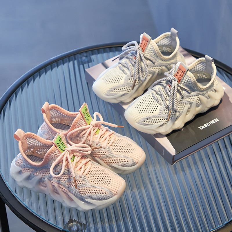 Atmungsaktive Kinderschuhe mit weicher Sohle | LuxeStyle