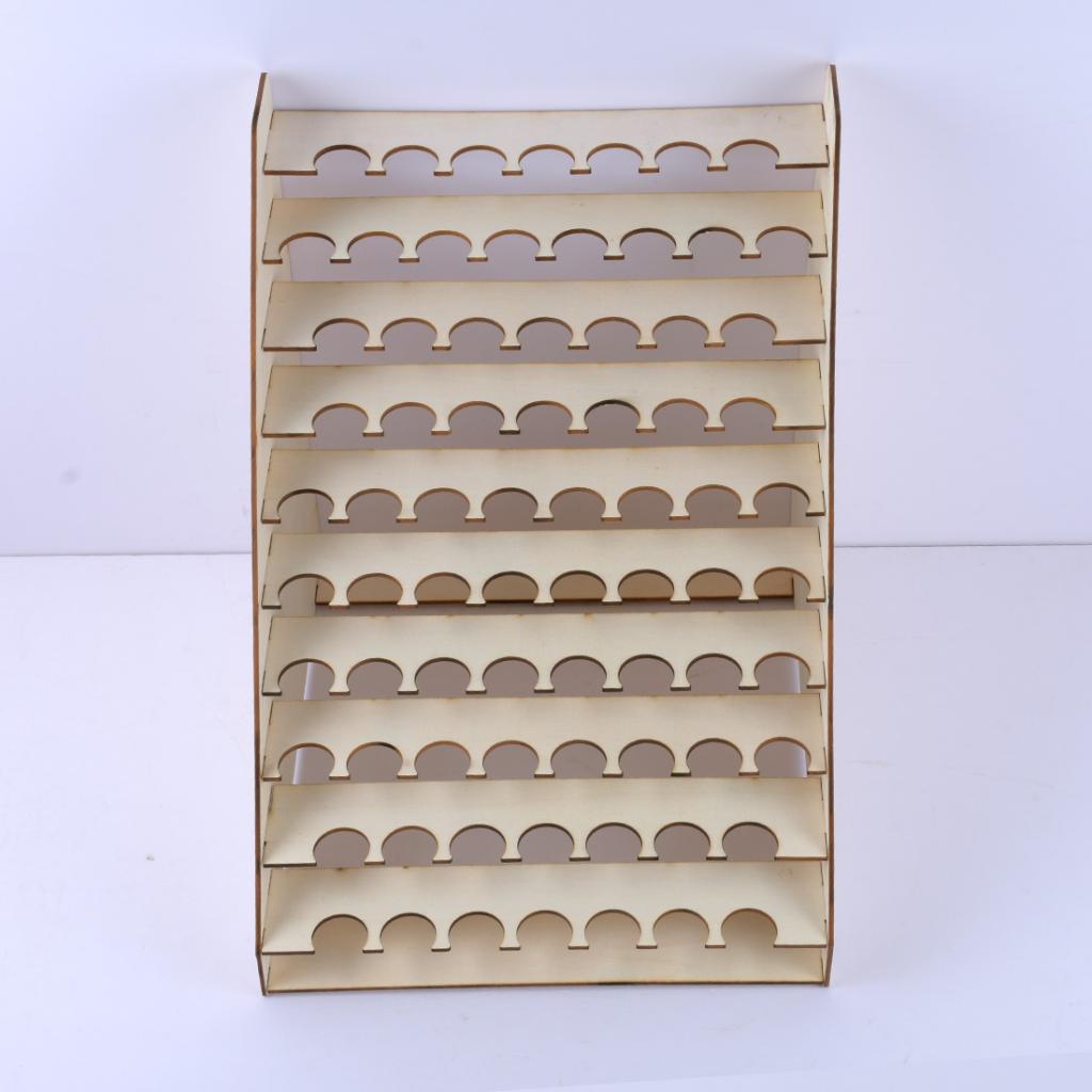 Farbflaschen- und Werkzeughalter aus Holz – Bild 2 | LuxeStyle