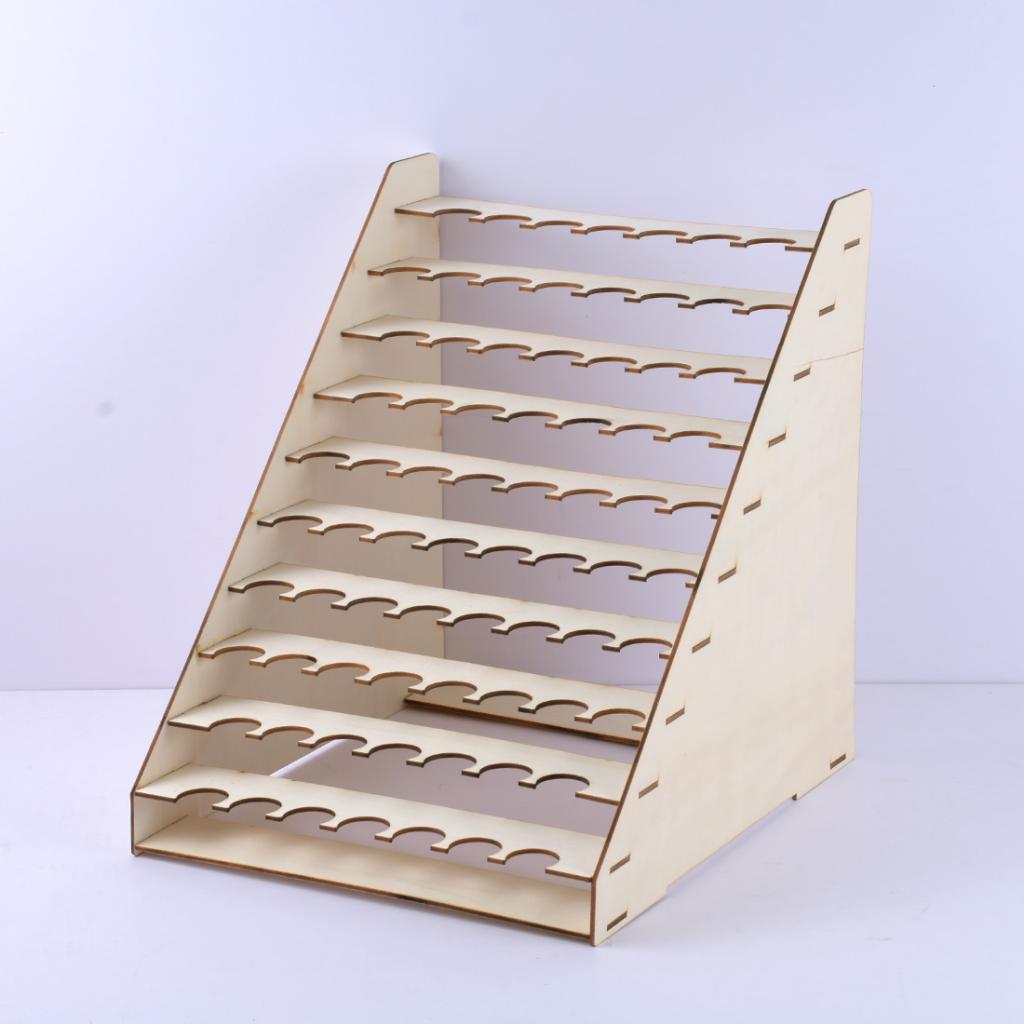 Farbflaschen- und Werkzeughalter aus Holz – Bild 4 | LuxeStyle