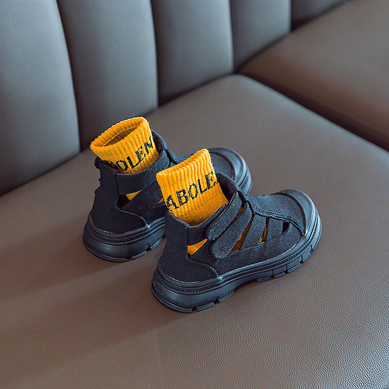 Mädchen Sandalen mit seitlichem Reissverschluss – Bild 5 | LuxeStyle