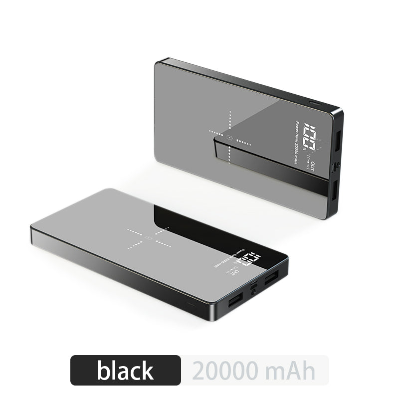 Grosse Powerbank mit Spiegelglas – Bild 4 | LuxeStyle