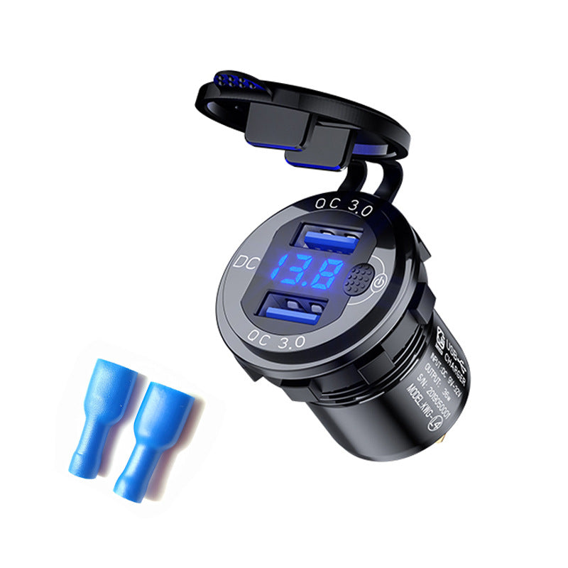 Schnelles USB-Auto-Ladegerät mit Schlüssel-Schalter – Bild 4 | LuxeStyle
