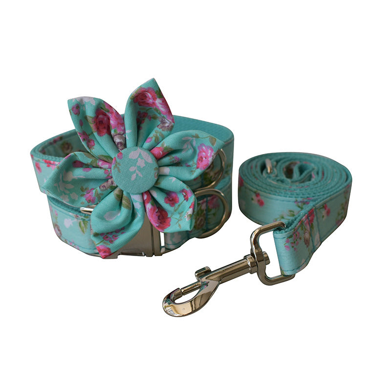 Green Rose Hundehalsband & Leine – Bild 5 | LuxeStyle