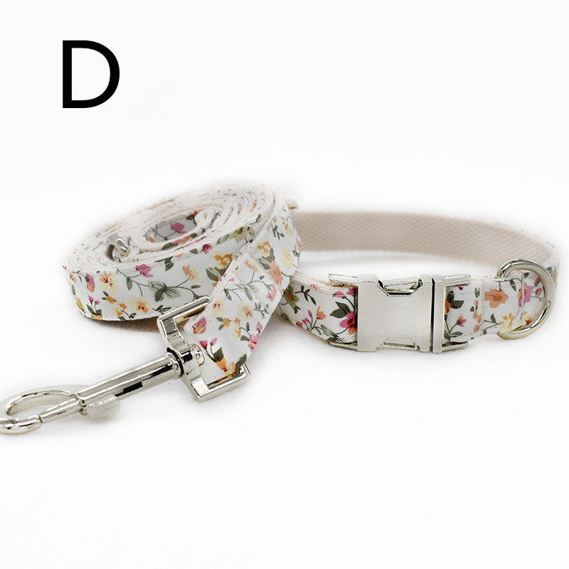 Halsband mit Gänseblümchen-Muster für Haustiere – Bild 4 | LuxeStyle