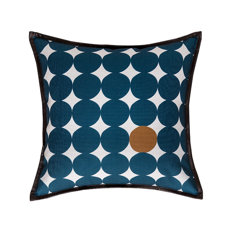 Sofa Kissenbezug mit geometrischem Muster – Bild 5 | LuxeStyle
