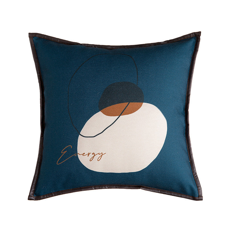 Sofa Kissenbezug mit geometrischem Muster – Bild 2 | LuxeStyle
