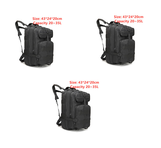 Taktischer Camouflage-Rucksack 40L – Bild 11 | LuxeStyle